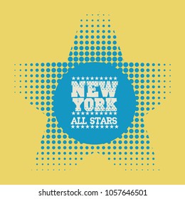 t-shirts in New York all stars, palm trees t-shirts, graphic design, original designer clothes