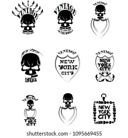 t-shirts in New York all stars, graphic design, original designer clothes