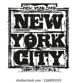  t-shirts in New York,retro; textile  t-shirts, graphic design