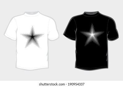 t-shirts with simple stars