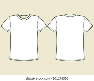 T-shirts template