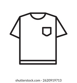 T-Shirtv icon on white background