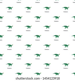 Tsintaosaurus pattern seamless vector repeat for any web design