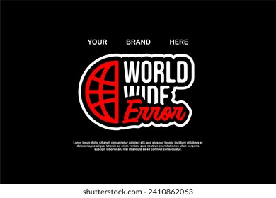 tsirt design vector high quality design streetwear and modern fashion suitable fot printing