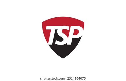 TSP logo monogram, TSP letter logo design. TSP creative initials letter logo concept. TSP letter design.

