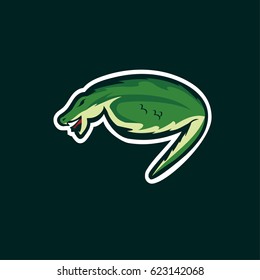 Tsuchinoko logo vector illustration