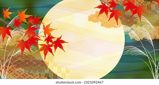 tsukimi 15nights autumn leaves background