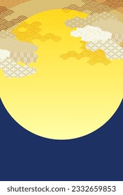 tsukimi fifteen nights full moon background