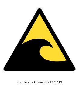 Tsunami Hazard Sign