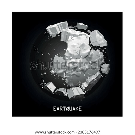 A tsunami hit a small seaside town. Apocalyptic dramatic background, giant tsunami waves, dark stormy sky, Tornado. 3d ,VOLCANO BLAST,TSUNAMI,EARTQUAKE.