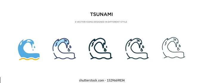 Tsunami Vector Images Stock Photos Vectors Shutterstock