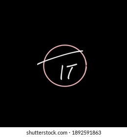 TT handwritten logo for identity