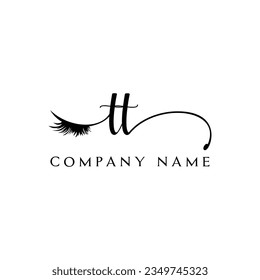 Vector de eyelefante del logotipo inicial del TT