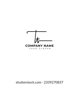 Initial Signature-Logo, Vektordesign