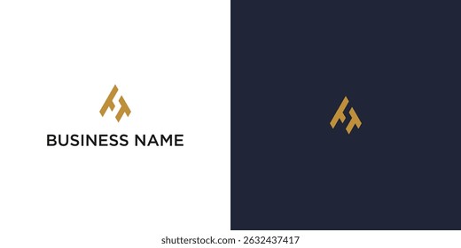 Logotipo de TT Initials – Plantilla de identidad de marca de negocios minimalista moderna