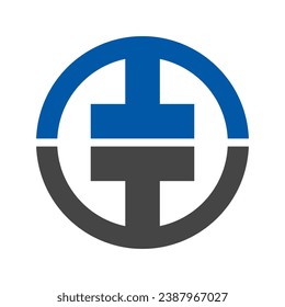 TT letter logo icon template 3