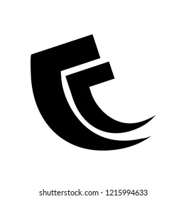 tt letter vector logo