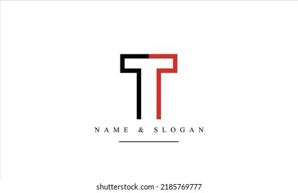 TT, T abstract letters logo monogram