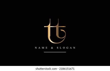 TT, T abstract letters logo monogram