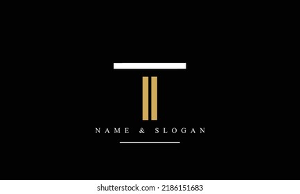 TT, T abstract letters logo monogram