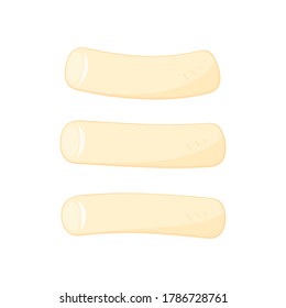 Tteokbokki Noodle vector. korean food. Spicy rice cake