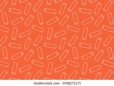 Tteokbokki Noodle vector. Korean food. Spicy rice cake. Spicy rice cake pattern wallpaper.