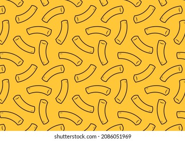 Tteokbokki Noodle vector. Korean food. Spicy rice cake. Spicy rice cake pattern wallpaper.