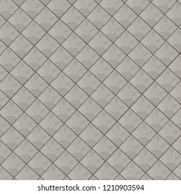 Ttexture of grunge gray stone tiles, wall with spots. Vector illustration.