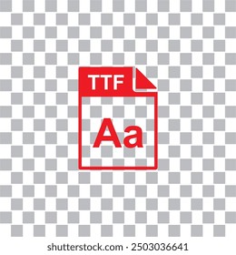 ttf file icon , document icon