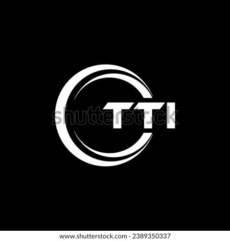 TTI Letter Logo Design, Inspiration for a Unique Identity. Modern Elegance and Creative Design. Watermark Your Success with the Striking this Logo.