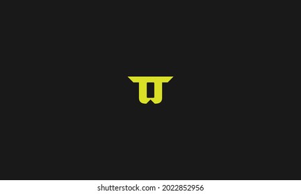 Diseño de logotipo de letras T,TT con tipografía moderna creativa
