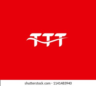TTT Swoosh Logo Design