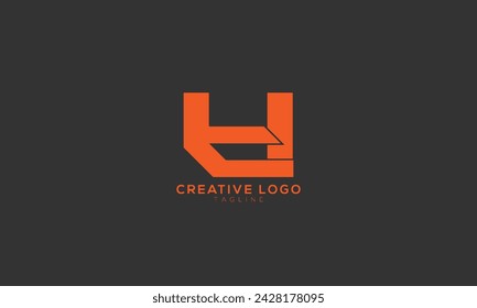 TU Abstract initial monogram letter alphabet logo design