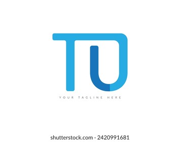 TU creative initial latter logo . company logo.