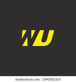 TU creative and modern vector logo design