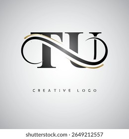 TU Infinity Monogram Logo – Elegant Modern Letter mark Design with Luxury Loop and Stylish Branding Symbol
