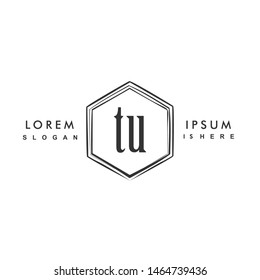 TU Initial beauty monogram logo vector