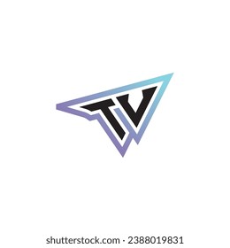 TU letter combination cool logo esport or gaming initial logo as a inspirational concept design