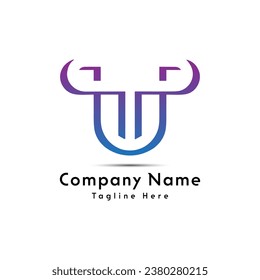 TU letter creative logo design icon