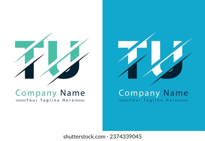 TU Letter Logo Vector Design Template Elements