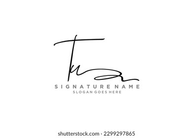 TU Letter Signature Logo Template elegant design logo Sign Symbol template vector icon