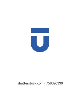 tu letter vector logo