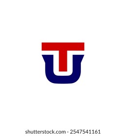 TU Logo Design Simple Vector