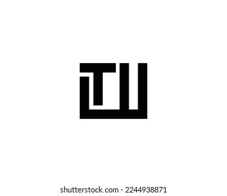 TU logo design vector template