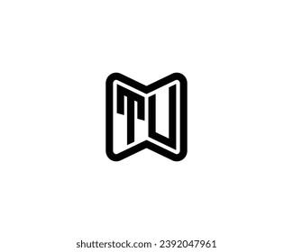 TU logo design vector template