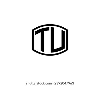 TU logo design vector template