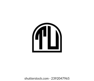 TU logo design vector template