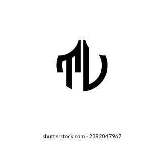 TU logo design vector template