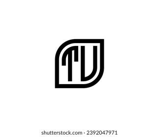 TU logo design vector template