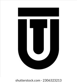 TU Logo, Vector, Initial modern eps.10